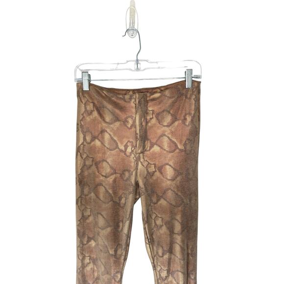 Mother Gold Slither The High Waisted Seamless Looker Ankle Pants Size 28 - Picture 5 of 15